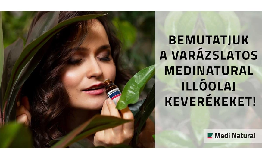 Bemutatjuk a varázslatos Medi Natural illóolaj keverékeket!