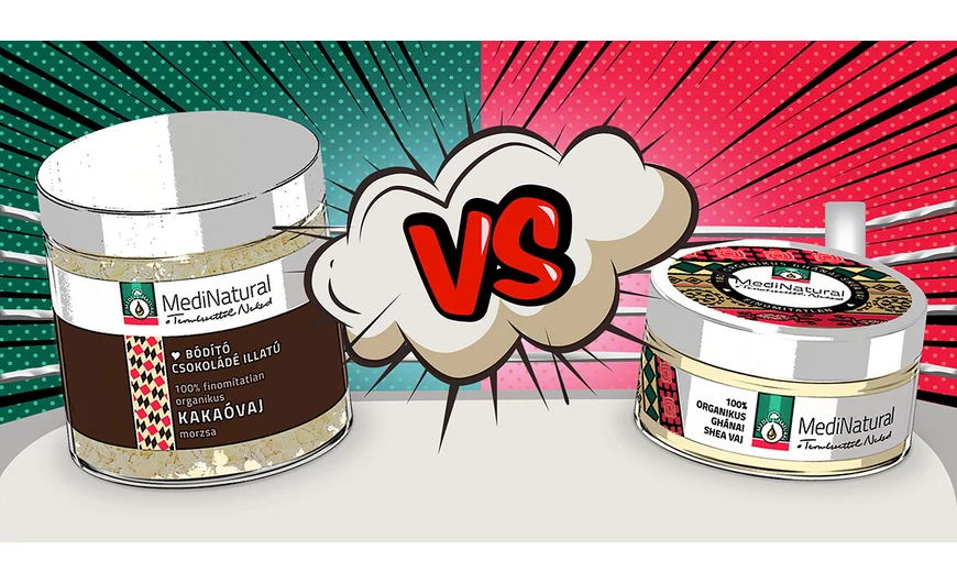 Mi a különbség a shea- és a kakaóvaj között?