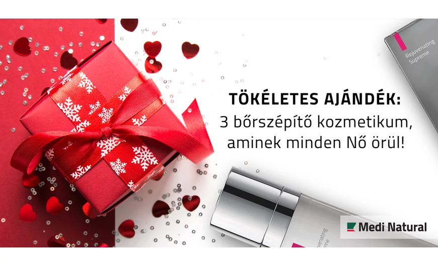 Tökéletes ajándék: 3 bőrszépítő kozmetikum, aminek minden Nő örül!