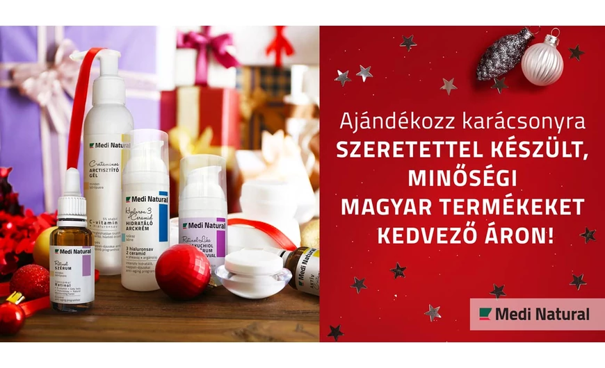 Ajándékozz karácsonyra szeretettel készült, minőségi magyar termékeket kedvező áron!