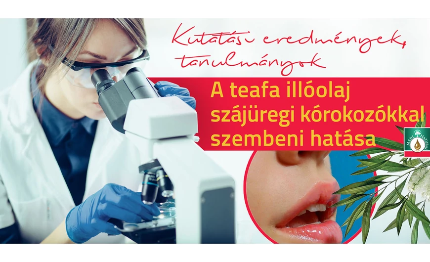 Kutatás |  A teafaolaj szájüregi kórokozókkal szembeni hatása