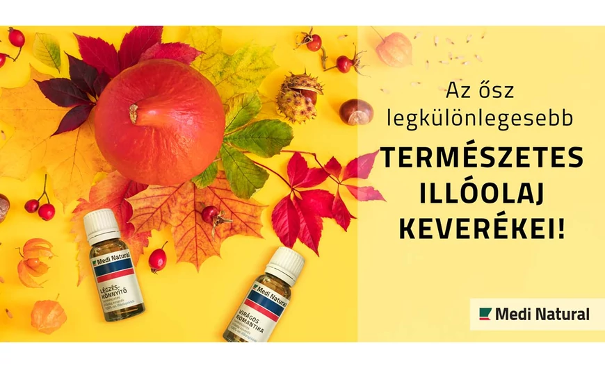 Az ősz legkülönlegesebb természetes illóolaj keverékei!