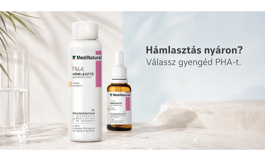 Kémiai hámlasztó nyáron: miért jó választás a PHA hámlasztó?