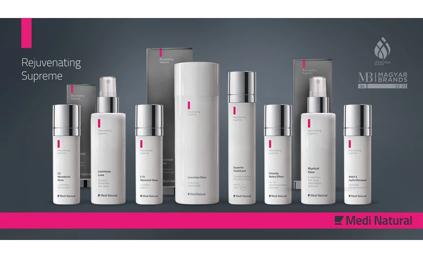 MediNatural Rejuvenating Supreme: Kulcs  a ragyogóbb, fiatalosabb  megjelenésű bőrhöz! 