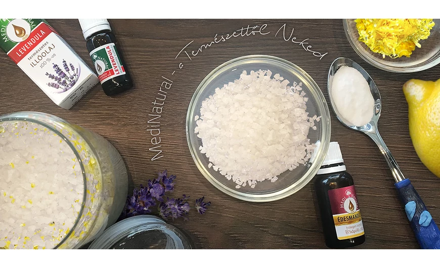 Recept | illatos, házilag készült fürdősó hűvös estékre