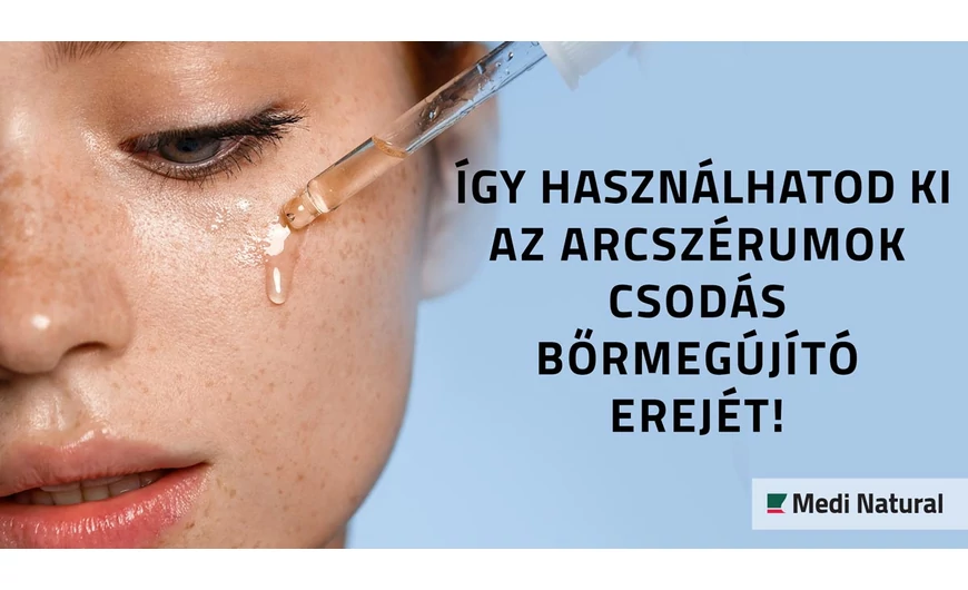 Így használhatod ki a az arcszérumok csodás bőrmegújító erejét. 