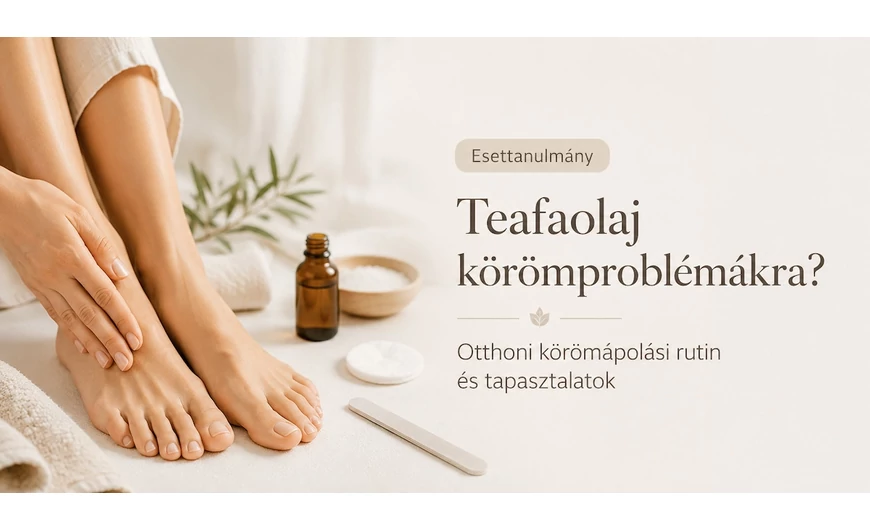 Teafaolaj körömgomba gyanúja esetén – körömápolási tapasztalatok