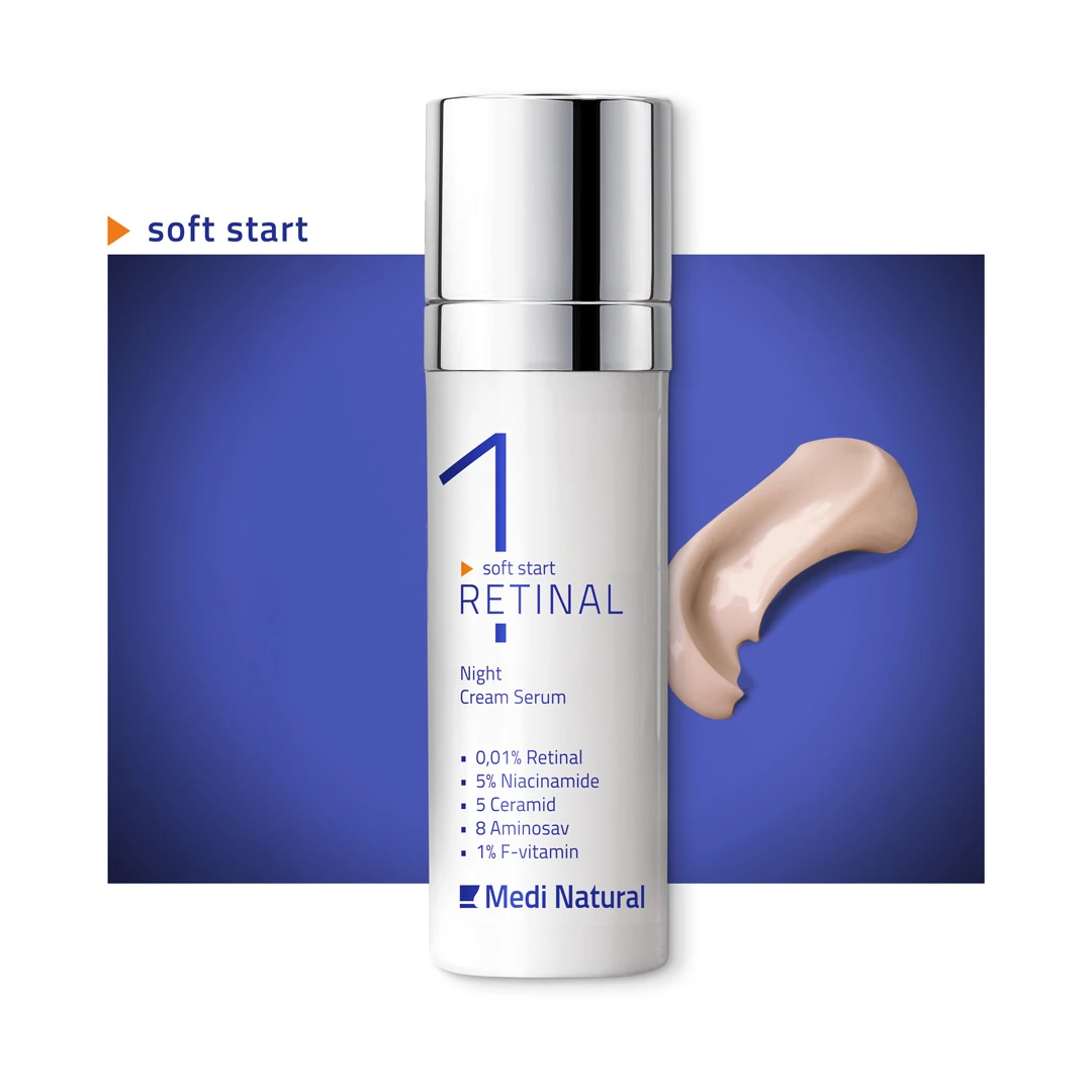 Retinal 1 Soft Start Éjszakai Krémszérum | 0,01% retinal